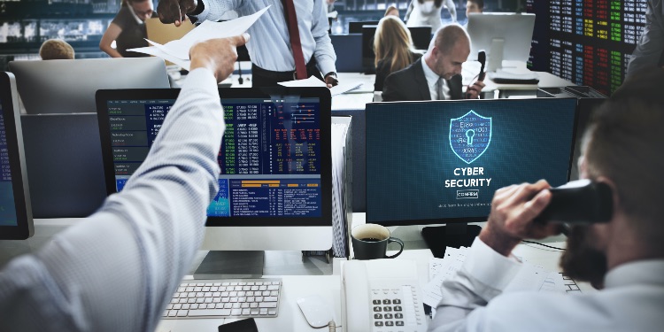 Cyber Security Protection Firewall Interface Concept