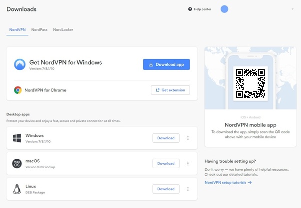 Download Nordvpn
