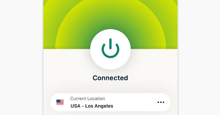 select server location inside app