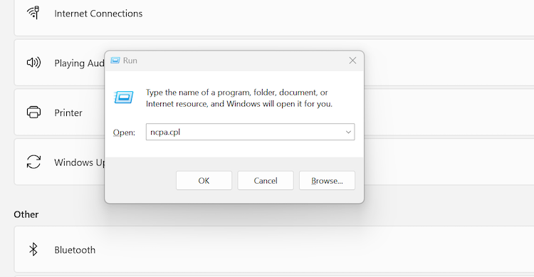 change the dns
