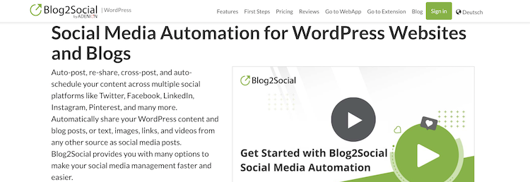 Blog2Social