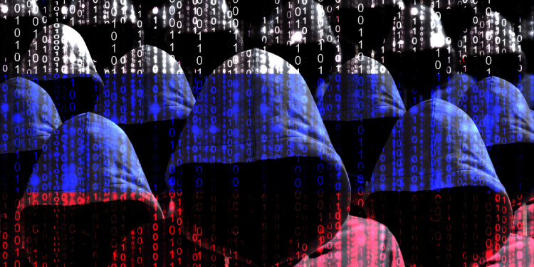 Russian Hackers in hoods