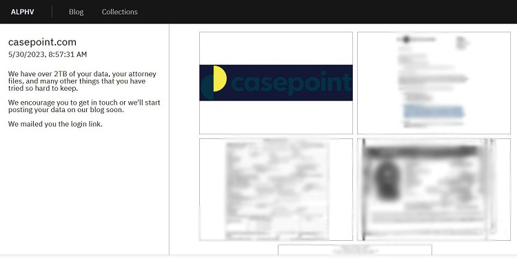 Casepoint breach