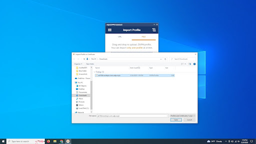 openvpn desktop app view