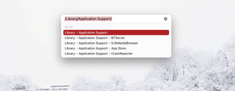 Supporting-application