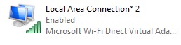 Windows local hotspot