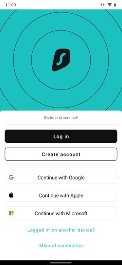 Create account