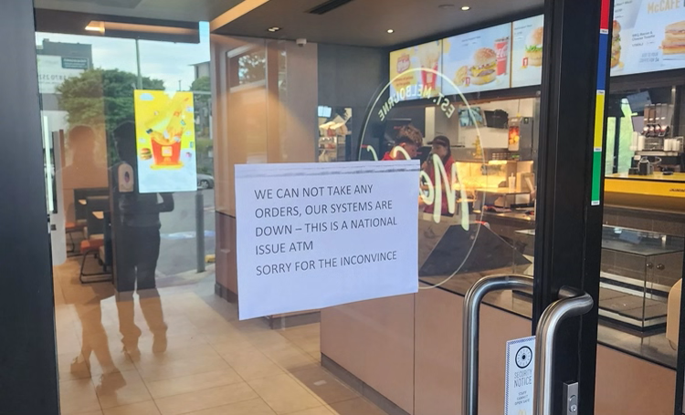 McDonald's outage