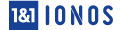 IONOS logo for alternative banner