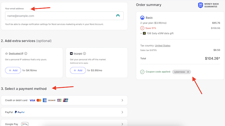 series A nordvpn pay