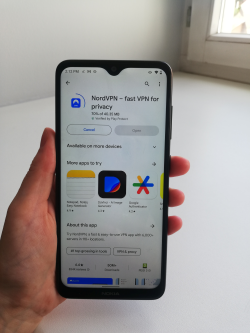 NordVPN Android app install