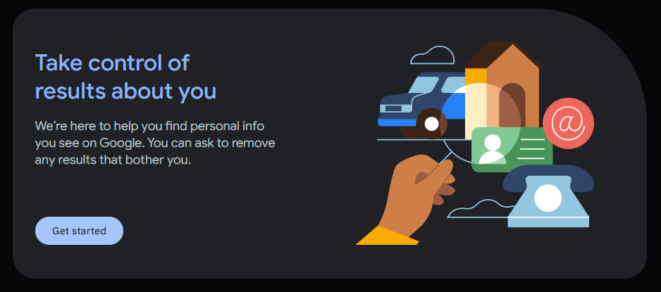 manage results about you