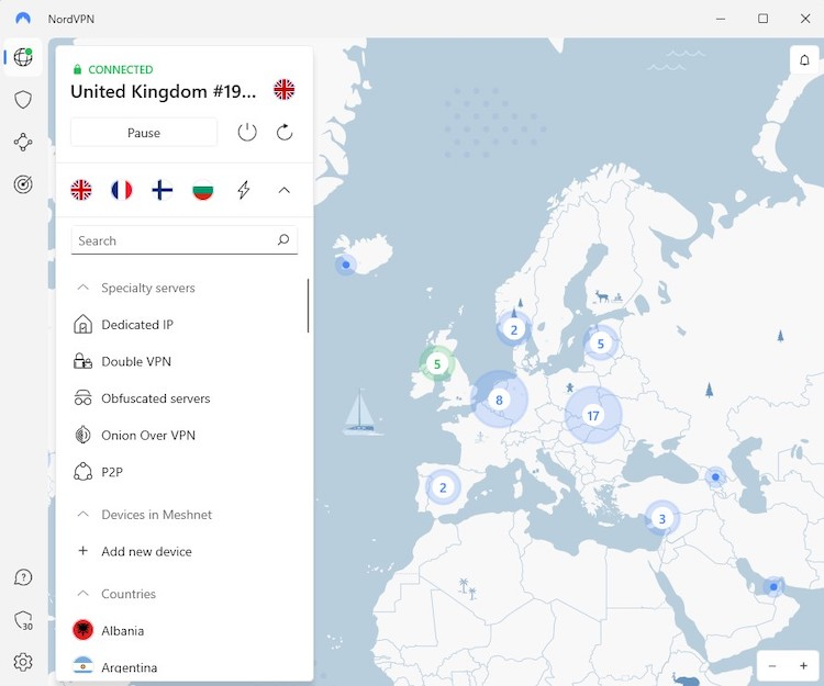 nordvpn connect to uk19