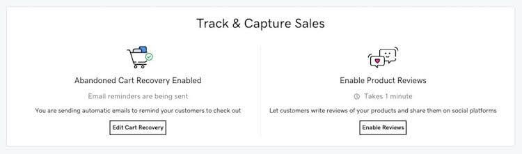 GoDaddy’s business-oriented dashboard