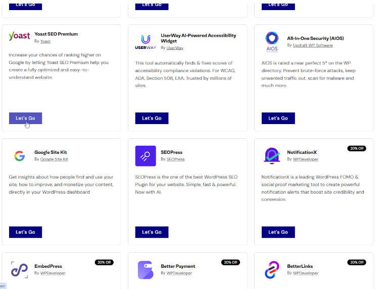 Elementor plugins