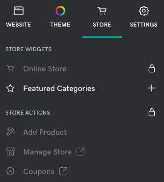 GoDaddy store manager