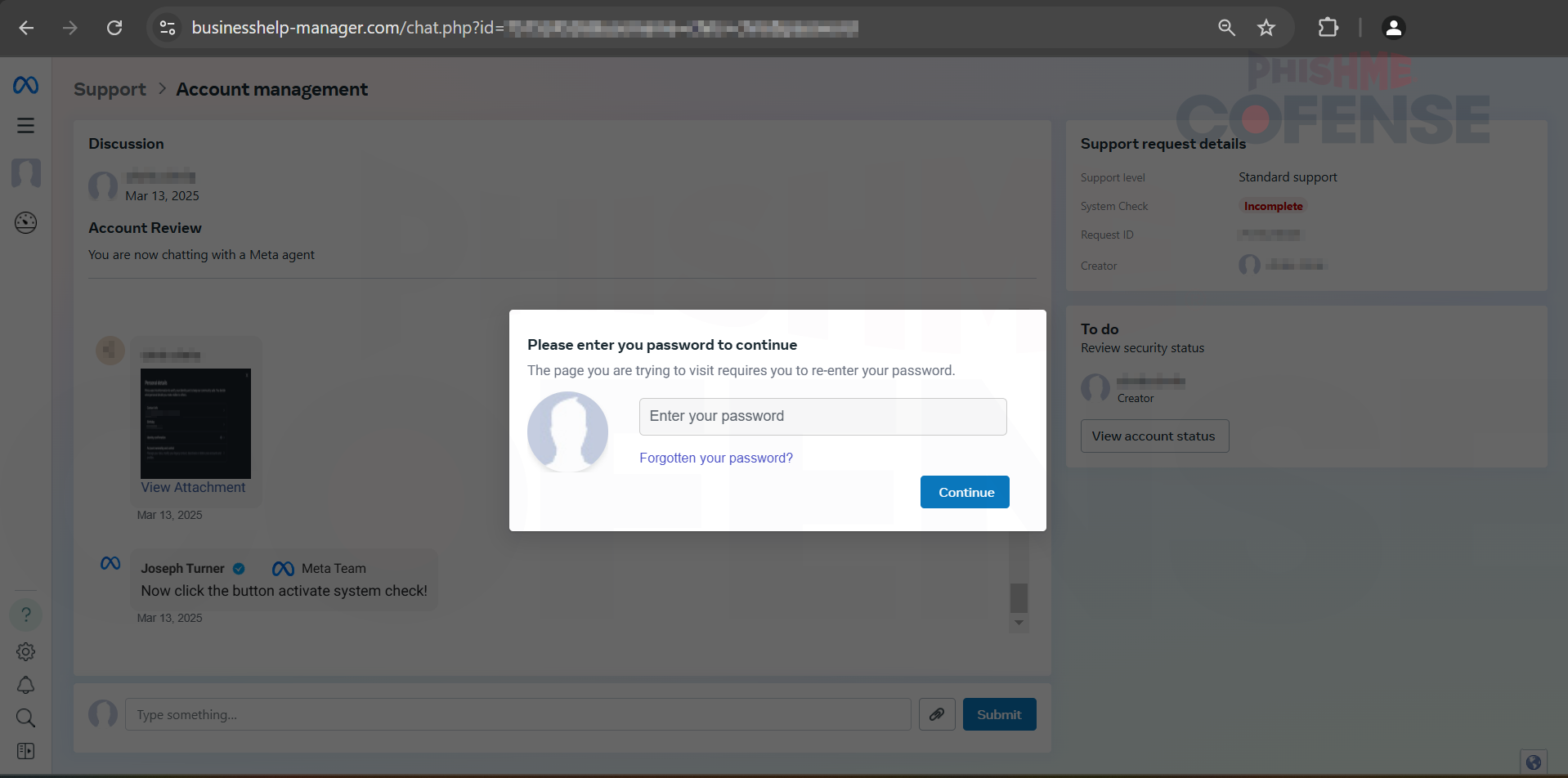 Fake Meta support agent will steal your passwords | Cybernews