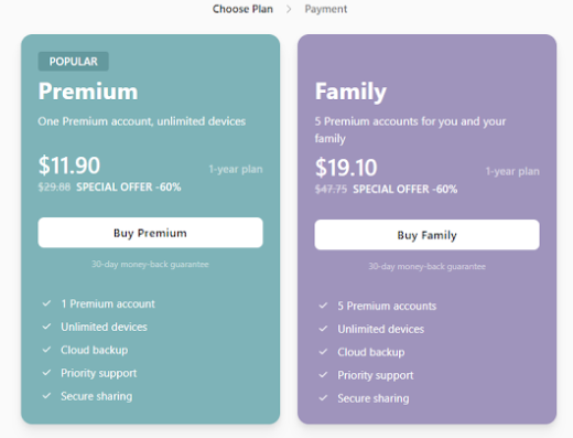 RoboForm pricing 2025