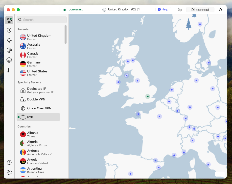 NordVPN’s Specialty Servers for advanced security