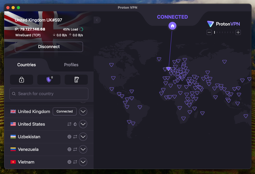 Proton VPN’s huge server fleet