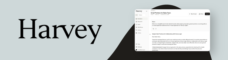 harvey ai banner