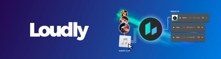 Loudly banner