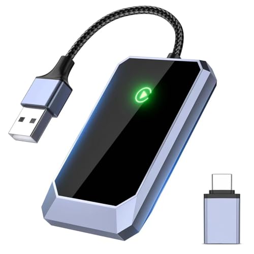 Large image for amazon product "TERUNSOUI Wireless CarPlay Adapter"