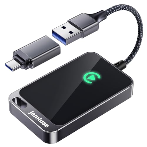 Large image for amazon product "Jemluse Wireless CarPlay Adapter"