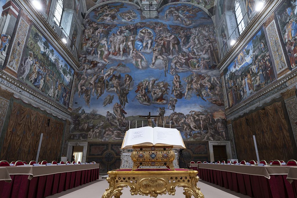 conclave 2025 Sistine Chapel