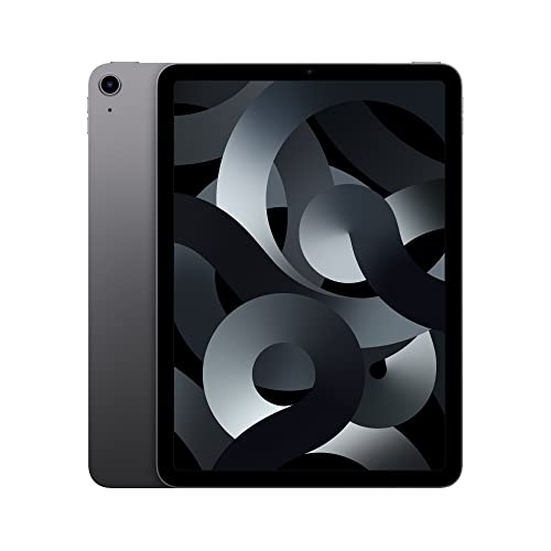 Large image for amazon product "Apple iPad Air (5th Generation): with M1 chip, 10.9-inch Liquid Retina Display, 256GB, Wi-Fi 6, 12MP front/12MP Back Camera, Touch ID, All-Day Bat…"