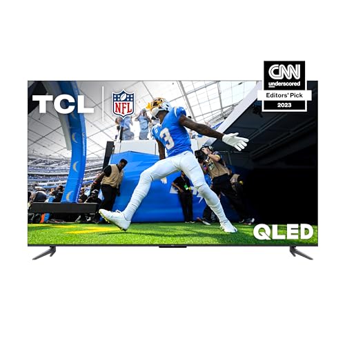 Large image for amazon product "TCL 55-Inch Q6 QLED 4K Smart TV with Google TV (55Q650G, 2023 Model) Dolby Vision, Dolby Atmos, HDR Pro+, Game Accelerator Enhanced Gaming, Voice…"