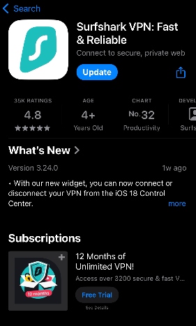 surfshark cleanweb install ios4
