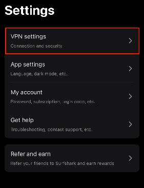 surfshark cleanweb vpn settings ios 4