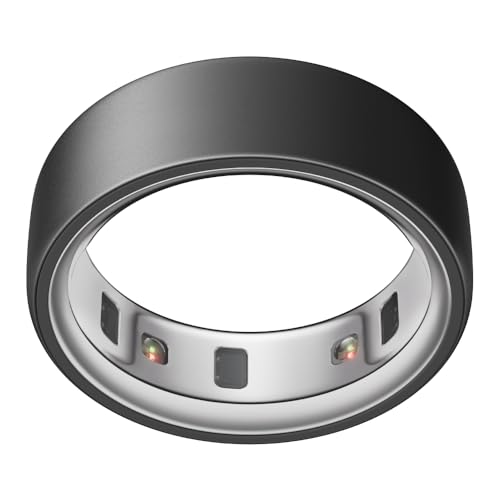 Large image for amazon product "Oura Ring 4 - Stealth - Size 14 - Smart Ring - Size First with Our…"