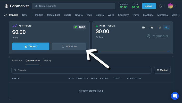 Débloquer Polymarket avec un VPN étape 6