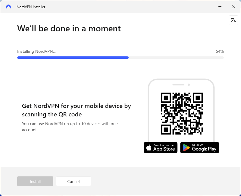 Gamdom VPN installation