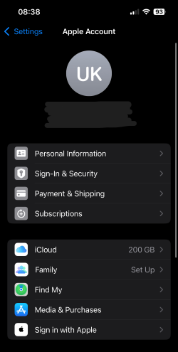 apple id new