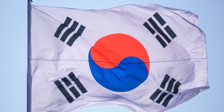 The South Korean flag.