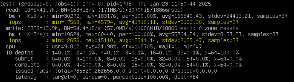 Liquid Web’s disk performance