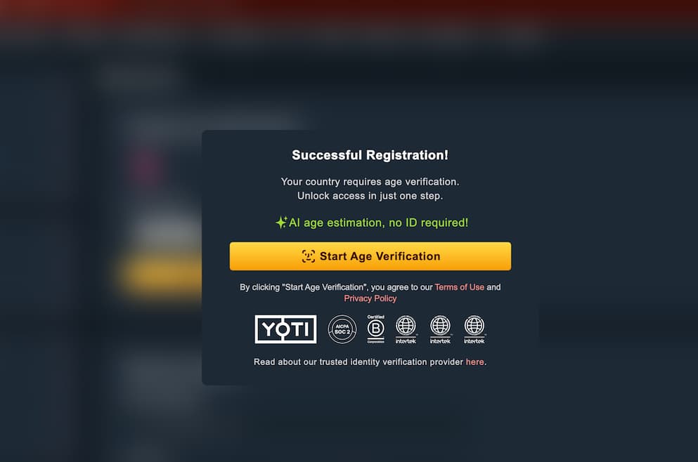 Spankbang requiring age verification