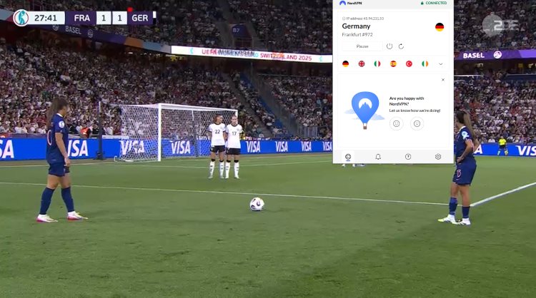 ZDF-Livestream entsperrt mit VPN