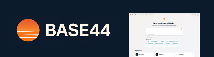 Base44 banner