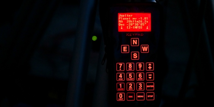 Coordinates on some space tech.