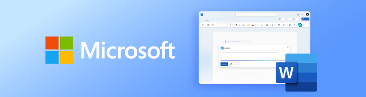 Microsoft word online banner