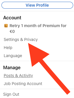 Linkedin AI opt-out
