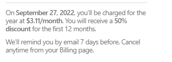 1password billing info