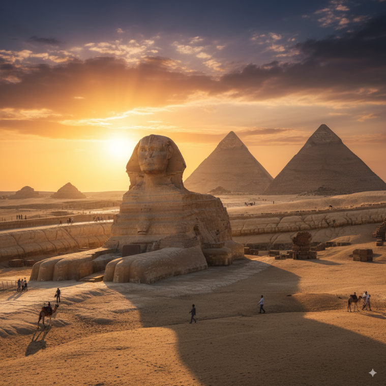 AI generated The Great Sphinx of Giza
