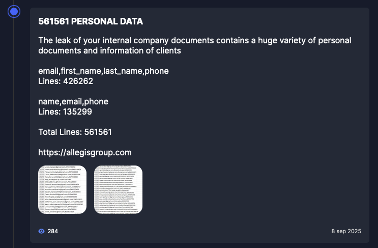 Allegis Group data breach