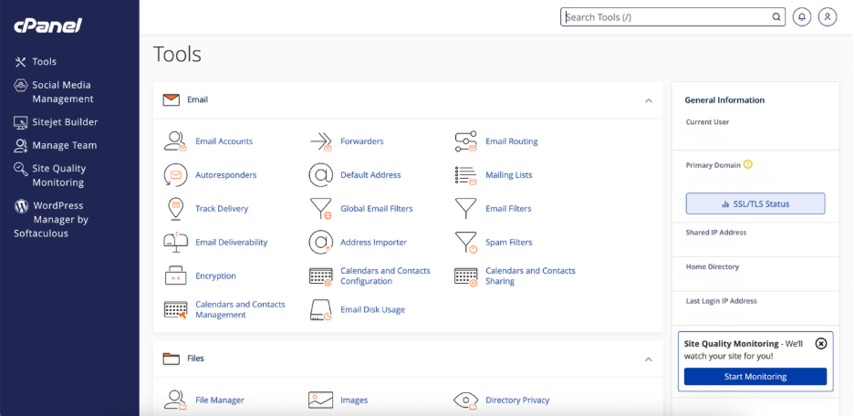 hosting.com cpanel september 2025