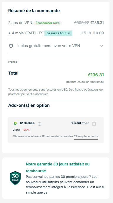 Purchase ExpressVPN